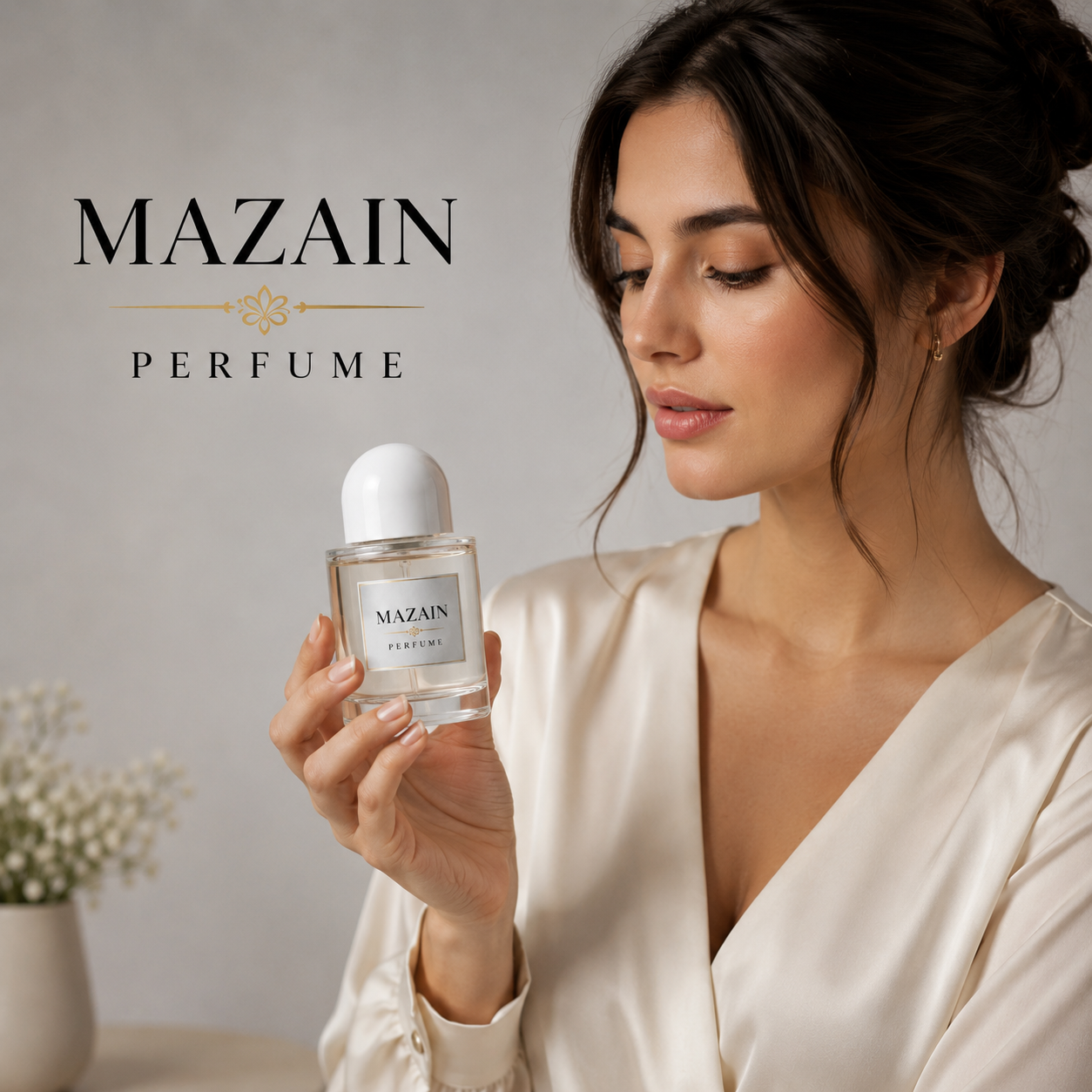 Mazain White Perfume – Soft, Fresh & Long Lasting Fragrance
