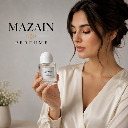 Mazain White Perfume – Soft, Fresh & Long Lasting Fragrance