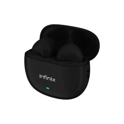 nfinix TWS Wireless Earbuds – Deep Bass, Clear Calls & Long Battery (Black)